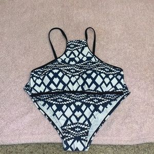 Two piece swim suit